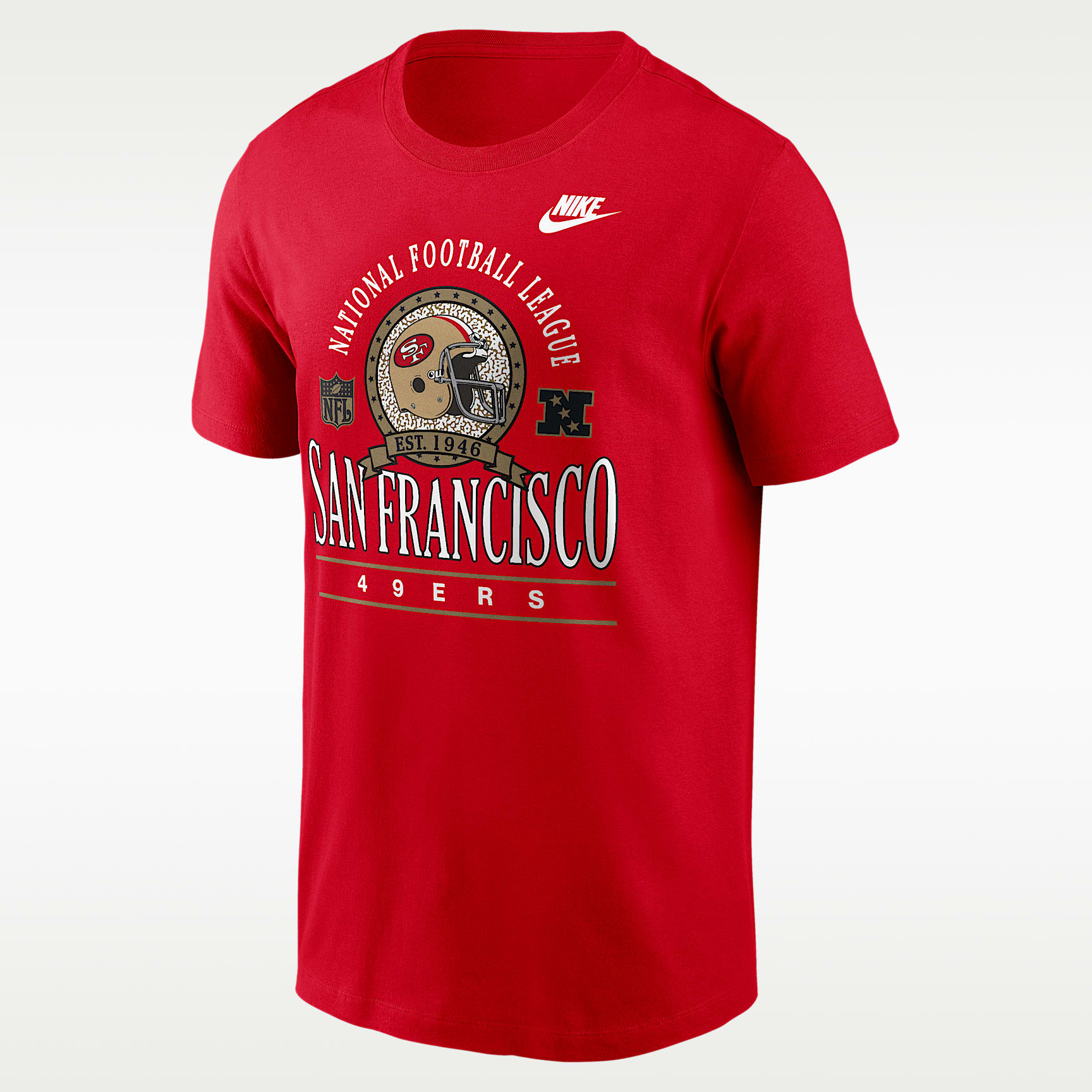 San Francisco 49ers Rewind Essential Men's Nike NFL T-Shirt. Nike.com
